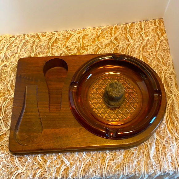 Decatur Industries Inc Accents Vtg Decatur Industries Walnut Pipe